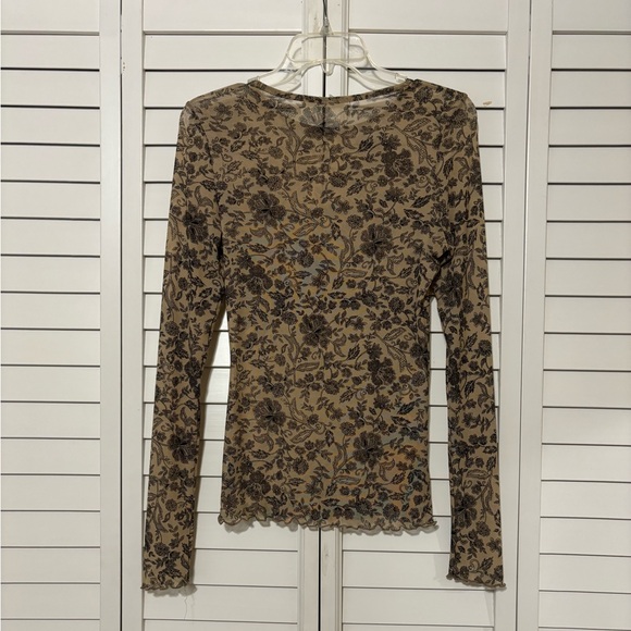 Pattern Mesh Long Sleeve - Picture 4 of 4